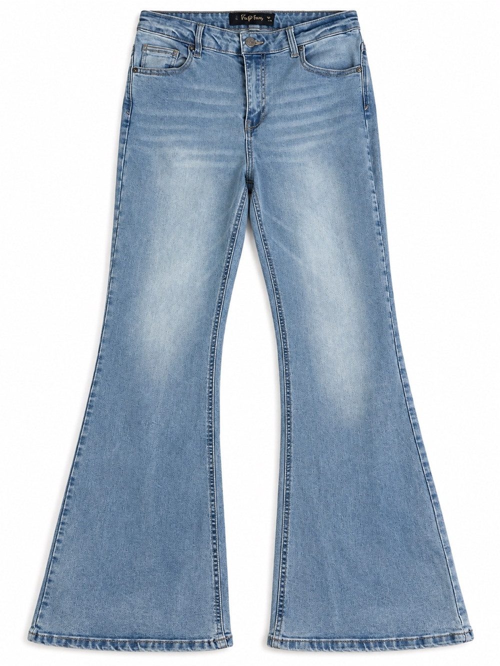 Indigo Rein Light Wash Fit & Flare Jeans Size 13 Waist 30